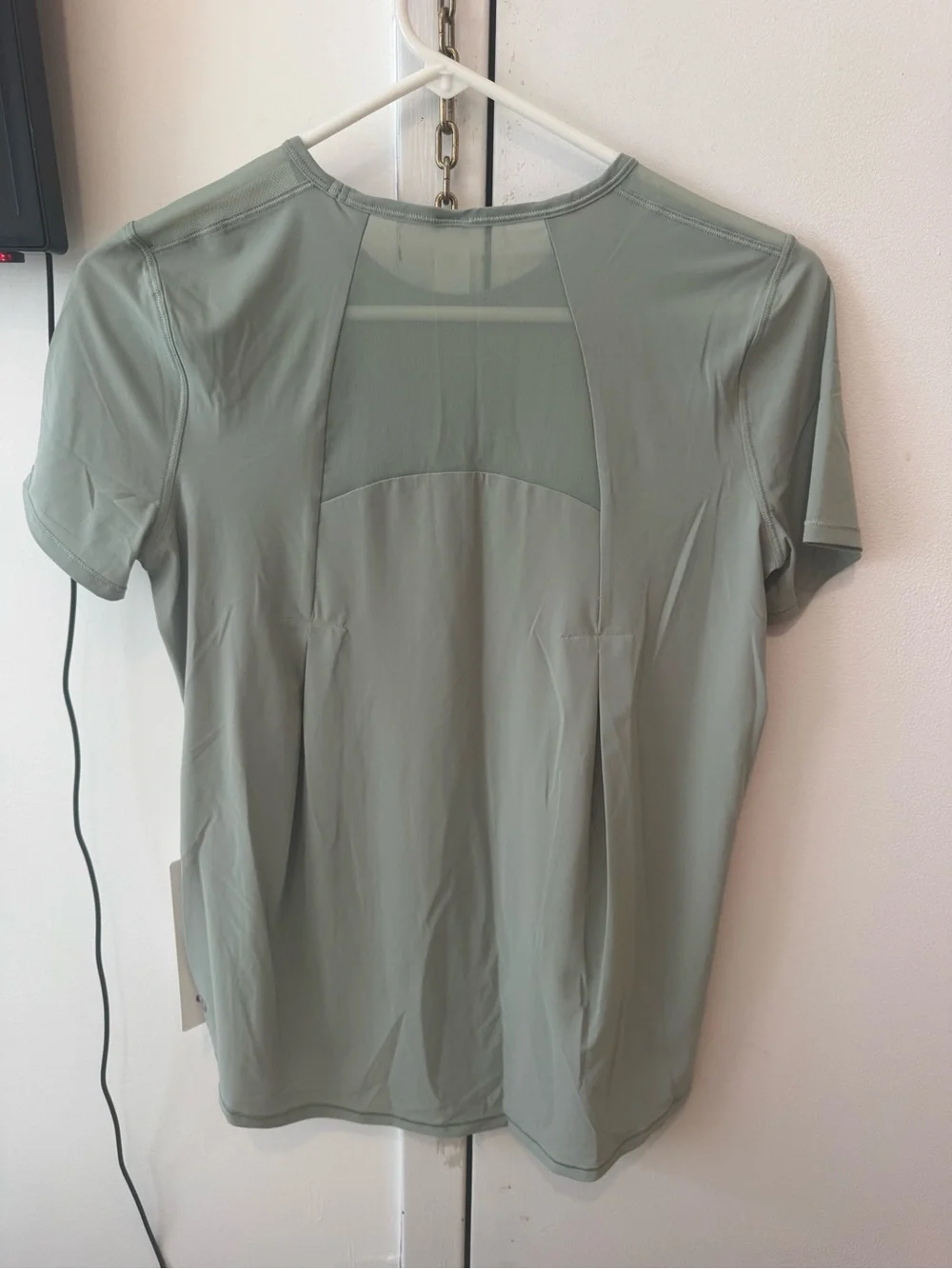 Lululemon Sculpt Short Sleeve Palm Court Green